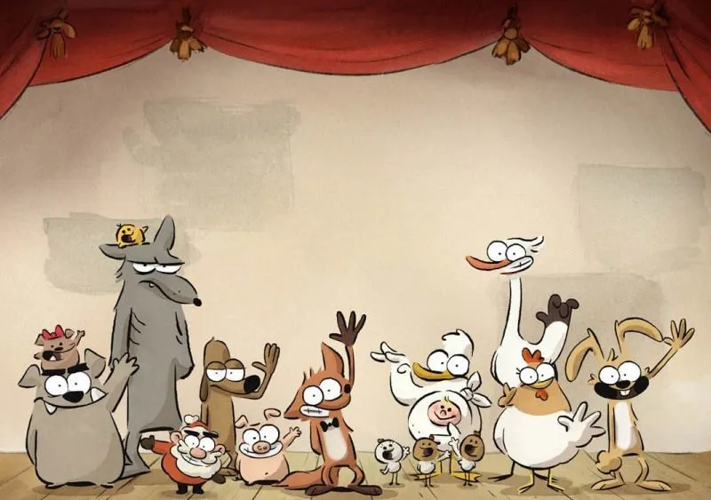 Le Grand Méchant Renard et autres contes... (2017) — Animated Christmas Movies for Family