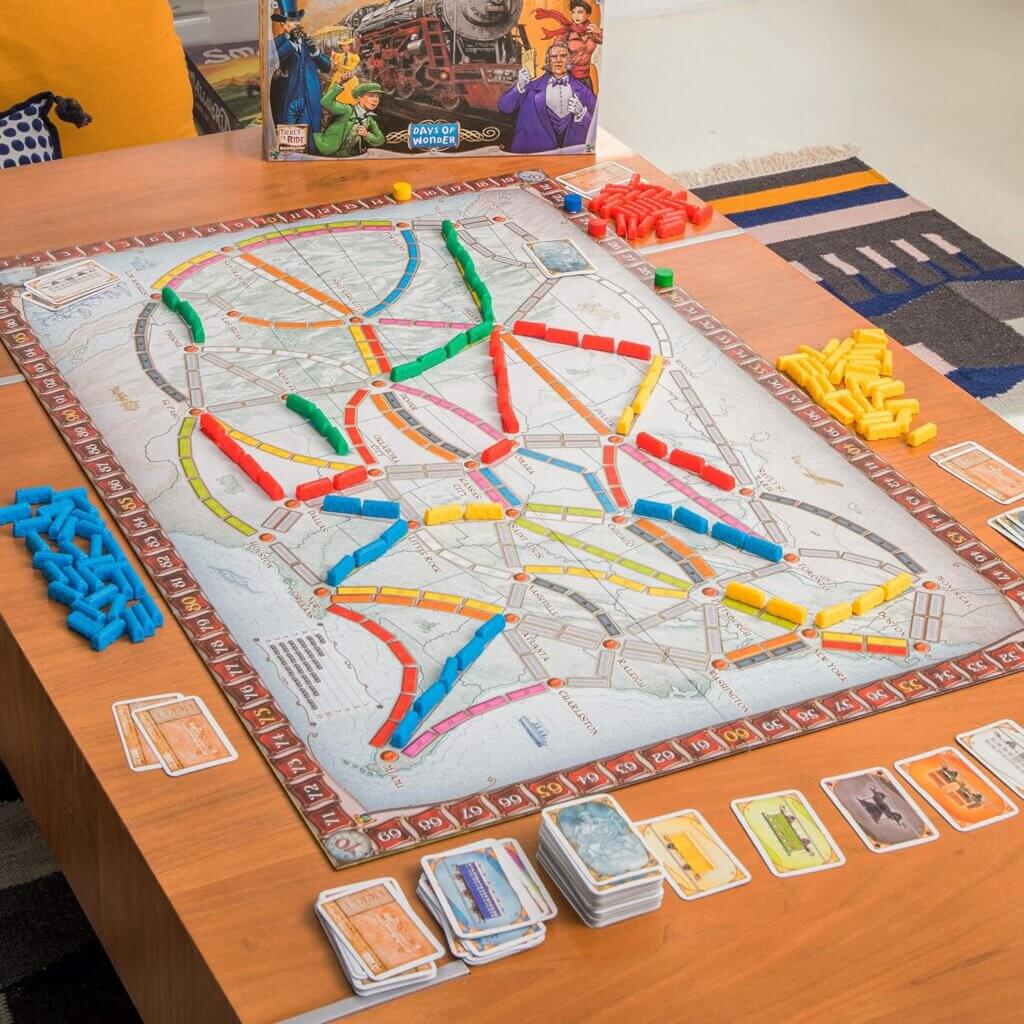 Ticket to Ride Family Board Games